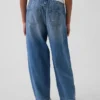 Çocuklar İçin Yüksek Bel Easy Barrel Jean'ler