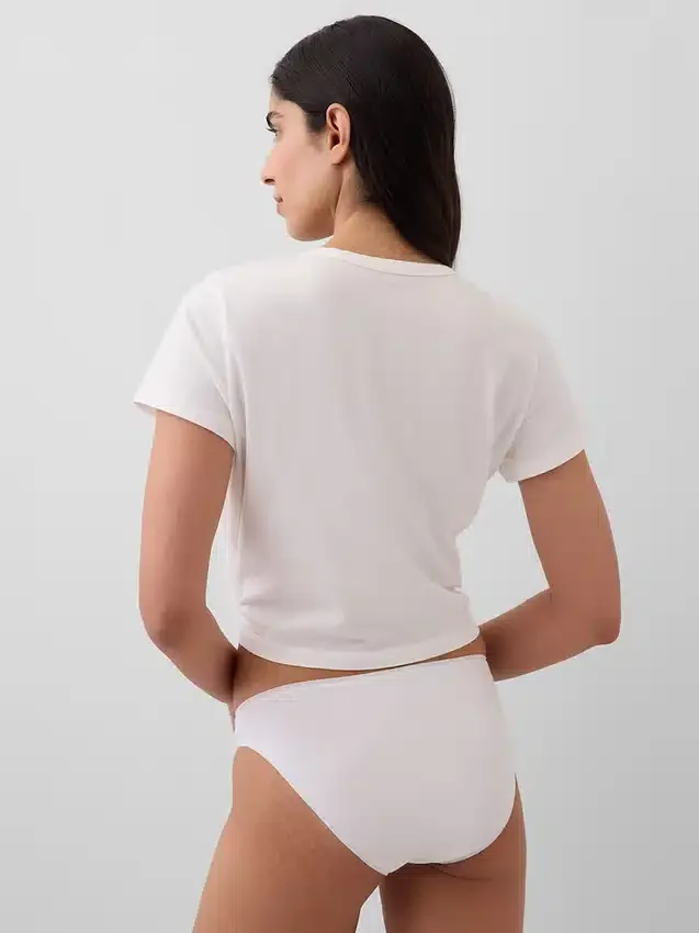 Organik Esnek Pamuklu Bikini