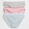 Organik Esnek Pamuklu Bikini (3'lü Paket)