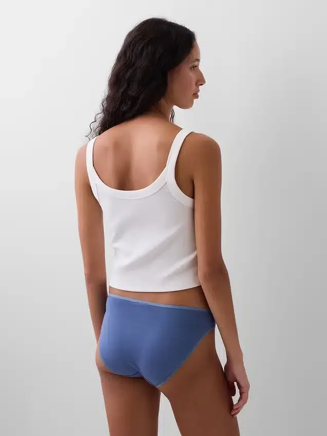 Organik Esnek Pamuklu Bikini (3'lü Paket)