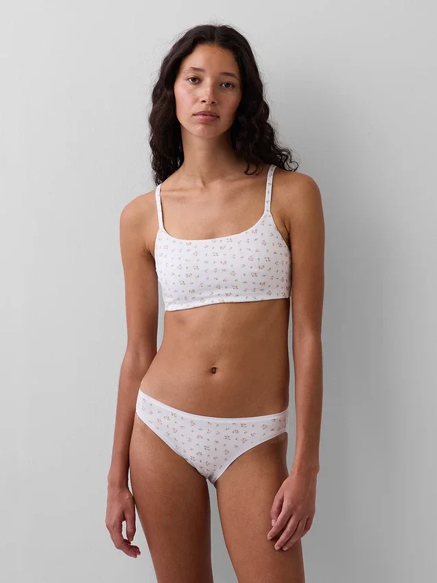 Organik Esnek Pamuklu Bralette