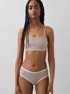 Organik Esnek Pamuklu Bralette