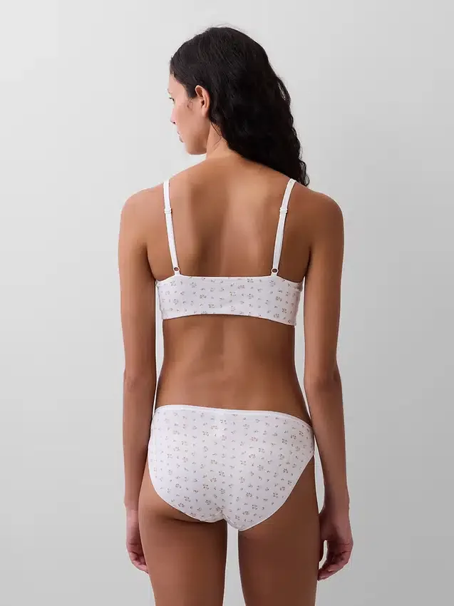 Organik Esnek Pamuklu Bralette