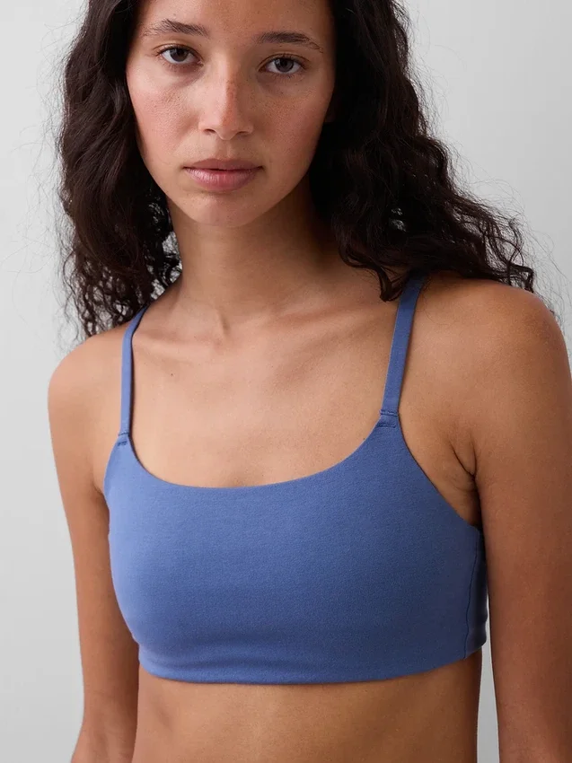 Organik Esnek Pamuklu Bralette