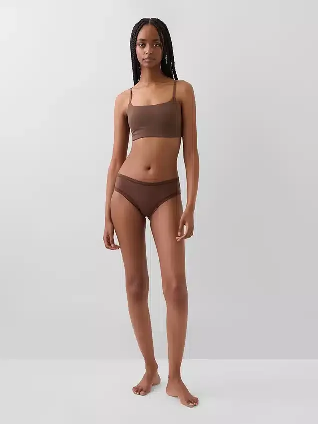 Organik Esnek Pamuklu Bralette