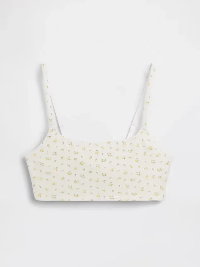 Organik Esnek Pamuklu Bralette