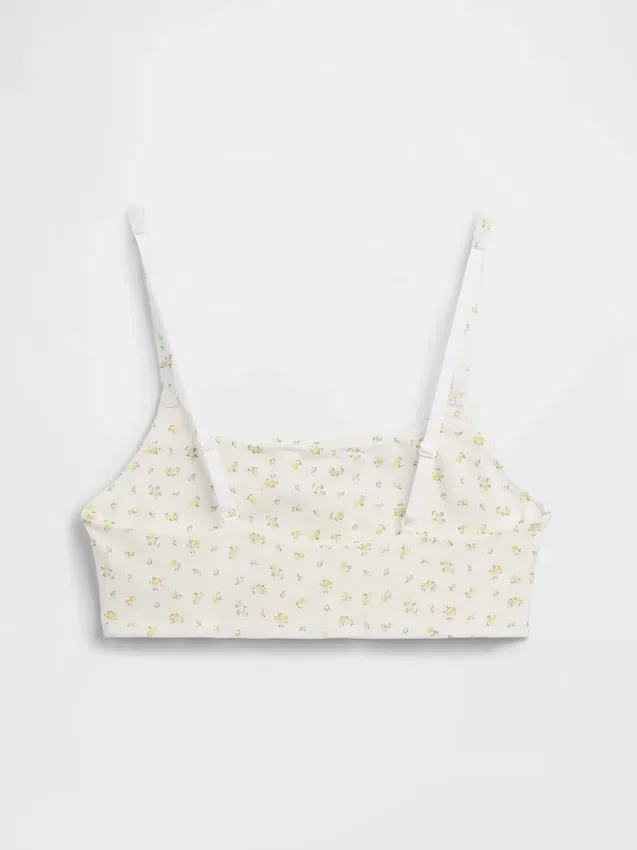 Organik Esnek Pamuklu Bralette