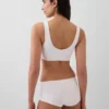 Organik Esnek Pamuklu Gap Logo Bralette