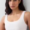 Organik Esnek Pamuklu Gap Logo Bralette