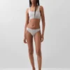 Organik Esnek Pamuklu Gap Logo Bralette