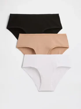 Organik Esnek Pamuklu Hipster (3'lü Paket)