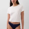 Organik Esnek Pamuklu Logolu Bikini