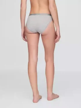 Organik Esnek Pamuklu Logolu Bikini