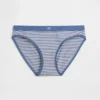 Organik Esnek Pamuklu Logolu Bikini