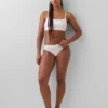Organik Esnek Pamuklu Logolu Bikini