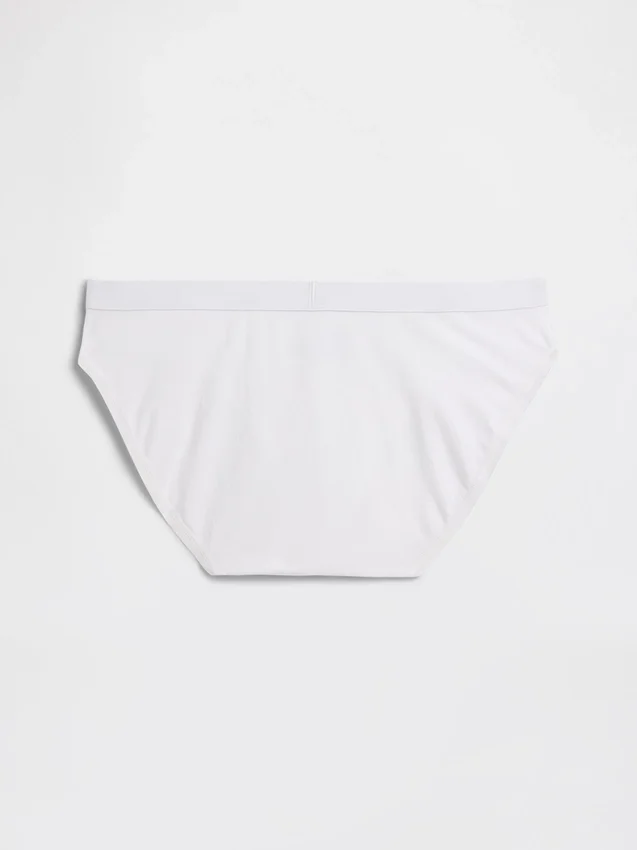 Organik Esnek Pamuklu Logolu Bikini