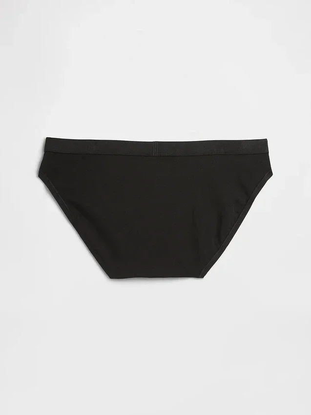 Organik Esnek Pamuklu Logolu Bikini