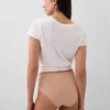 Organik Esnek Pamuklu Yüksek Bel Bikini
