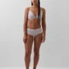 Organik Esnek Pamuklu Yüksek Bel Bikini