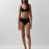 Organik Esnek Pamuklu Yüksek Bel Bikini
