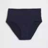 Organik Esnek Pamuklu Yüksek Bel Bikini