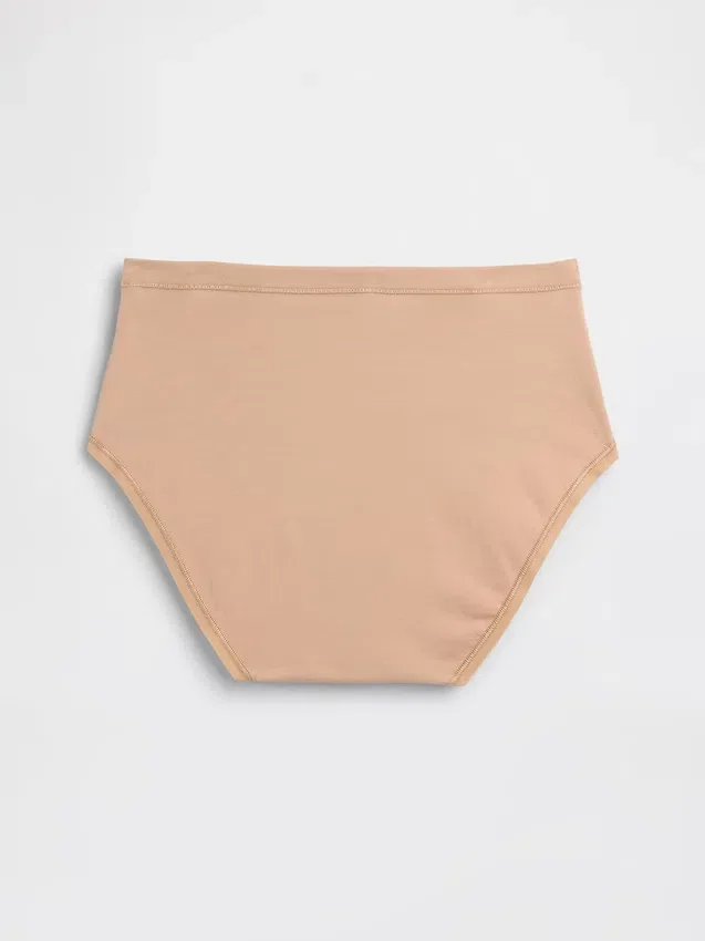 Organik Esnek Pamuklu Yüksek Bel Bikini