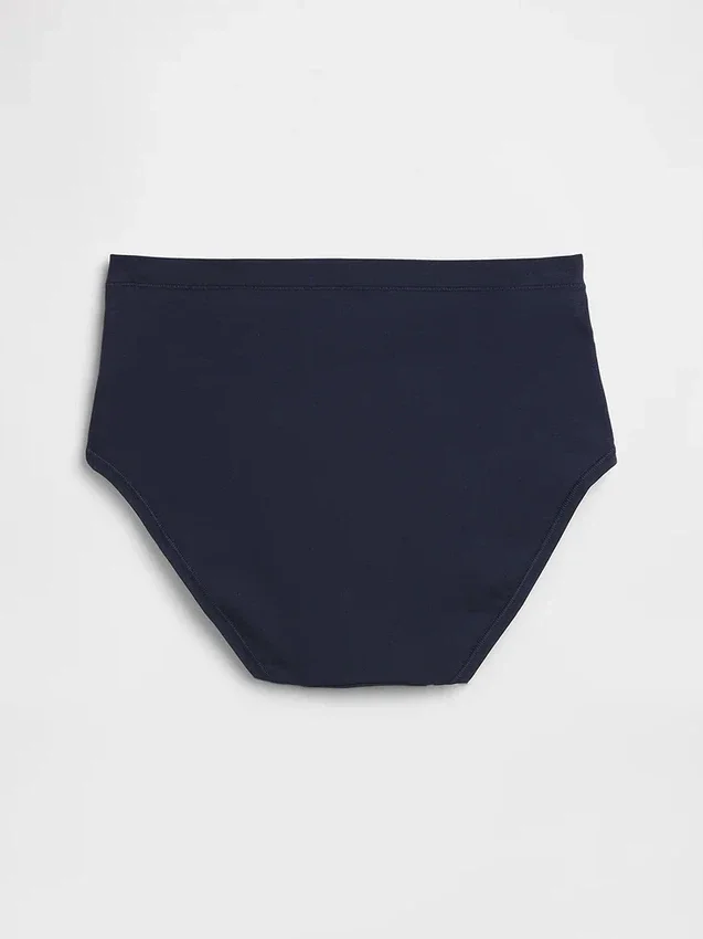 Organik Esnek Pamuklu Yüksek Bel Bikini