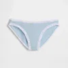 Organik Streç Pamuk Dantel Süslemeli Bikini
