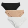 Organik Streç Pamuklu Bikini Külot (3'lü Paket)