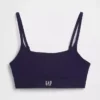 Organik Streç Pamuklu Logolu Bralette