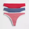 Organik Streç Pamuklu Tanga (3'lü Paket)