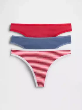 Organik Streç Pamuklu Tanga (3'lü Paket)