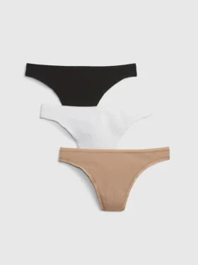 Organik Streç Pamuklu Tanga (3'lü Paket)