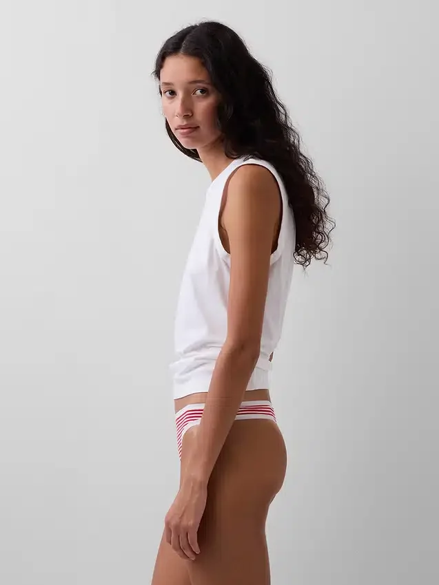 Organik Streç Pamuklu Tanga (3'lü Paket)