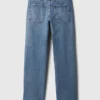 Orta Bel '90'lar Stili Bol Kesim Jean'ler