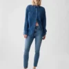 Orta Bel Gerçek Skinny Jean'ler