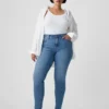 Orta Bel Gerçek Skinny Jean'ler