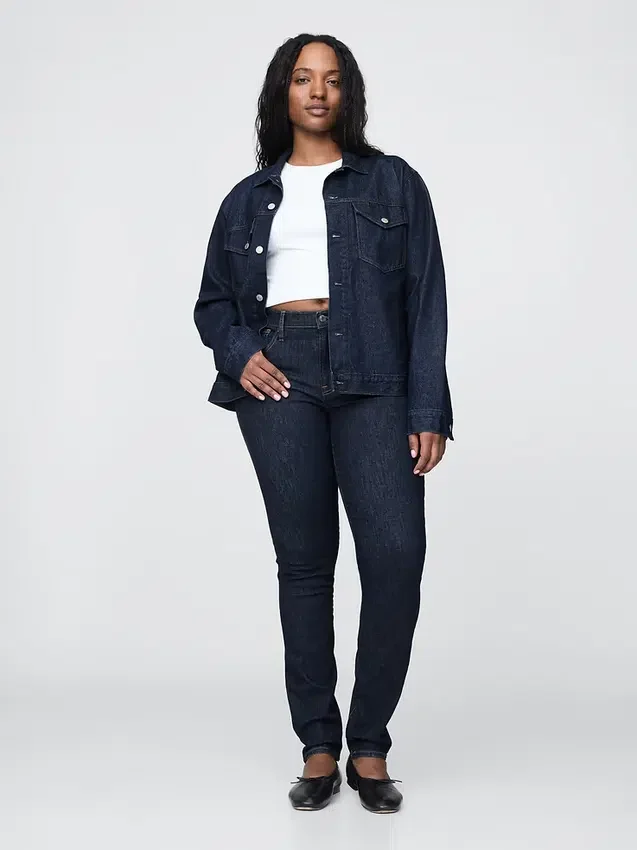 Orta Bel Gerçek Skinny Jean'ler