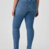 Orta Bel Gerçek Skinny Jean'ler