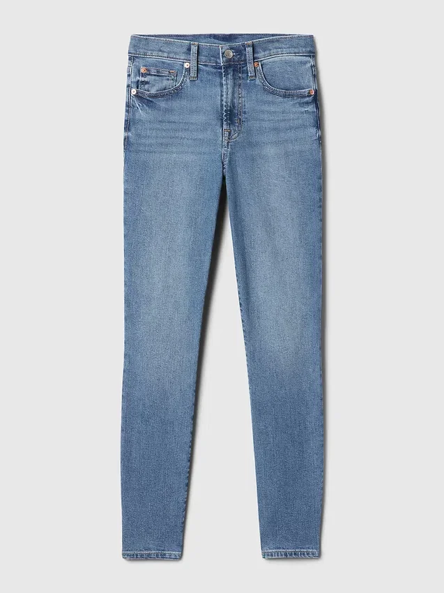 Orta Bel Gerçek Skinny Jean'ler