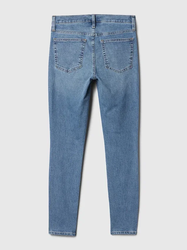 Orta Bel Gerçek Skinny Jean'ler