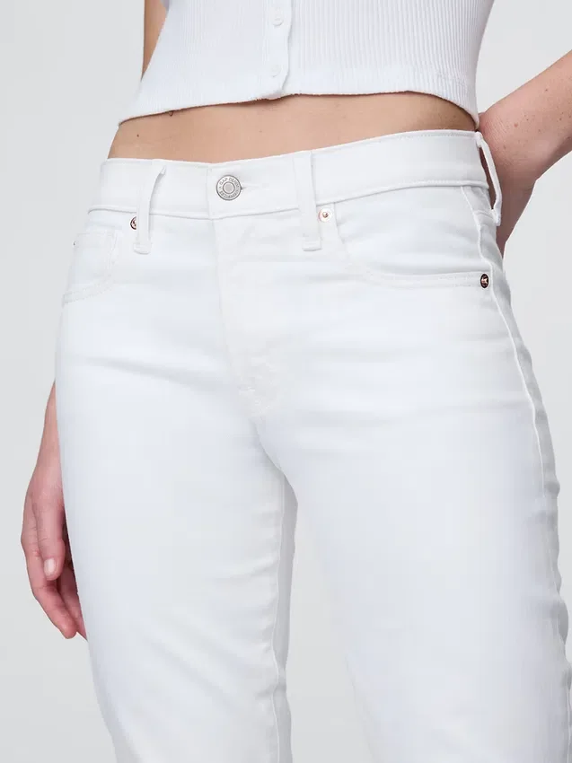 Orta Bel Gerçek Skinny Jean'ler
