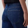 Orta Bel Gevşek Bootcut Jean