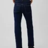 Orta Bel Gevşek Düz Kesim Jean'ler