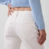 Orta Bel Gevşek Düz Kesim Jean'ler