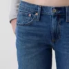Orta Bel Gevşek Düz Kesim Jean'ler