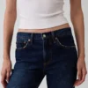 Orta Bel Gevşek Düz Kesim Jean'ler