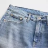 Orta Bel Gevşek Düz Kesim Jean'ler