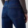 Orta Bel Gevşek Flare Jean'ler