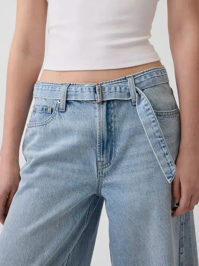 Orta Bel Kemerli Bol Kesim Jean'ler